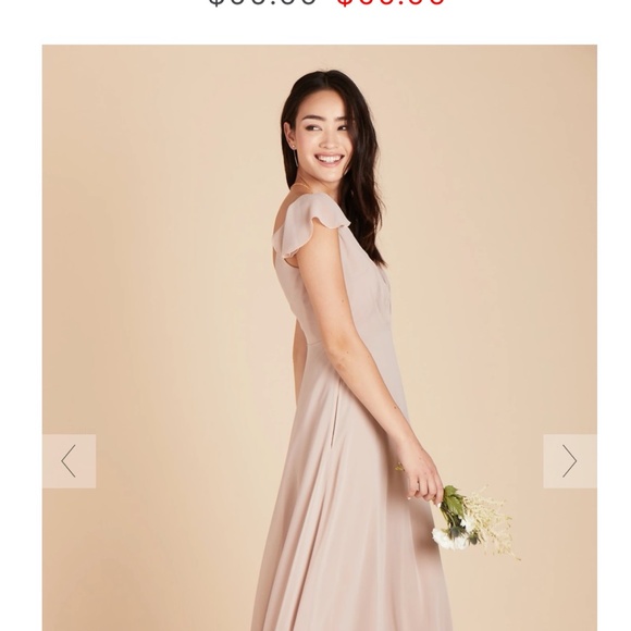 Birdie Grey Bridesmaid Dress (Kae) - Picture 3 of 10